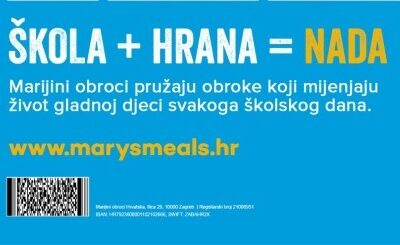 Humanitarna akcija Marijinih obroka “Za obrok i znanje kroz malo odricanje”